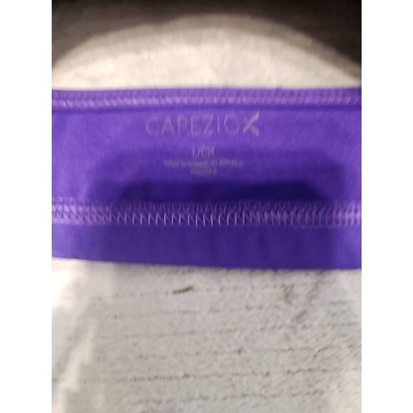 NWT Capezio Team Basics Camisole Bra Top - Child Large Purple - Picture 3 of 3